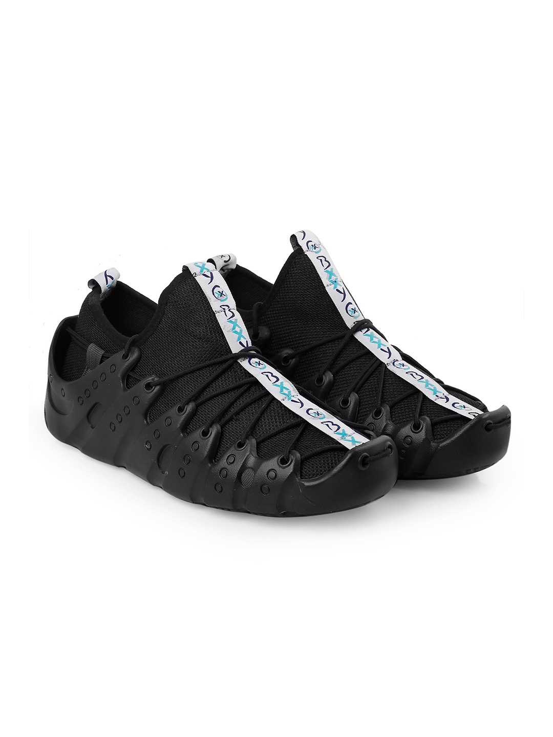 

Bxxy Men Lightweight Mesh Non-Marking Running Shoes, Black