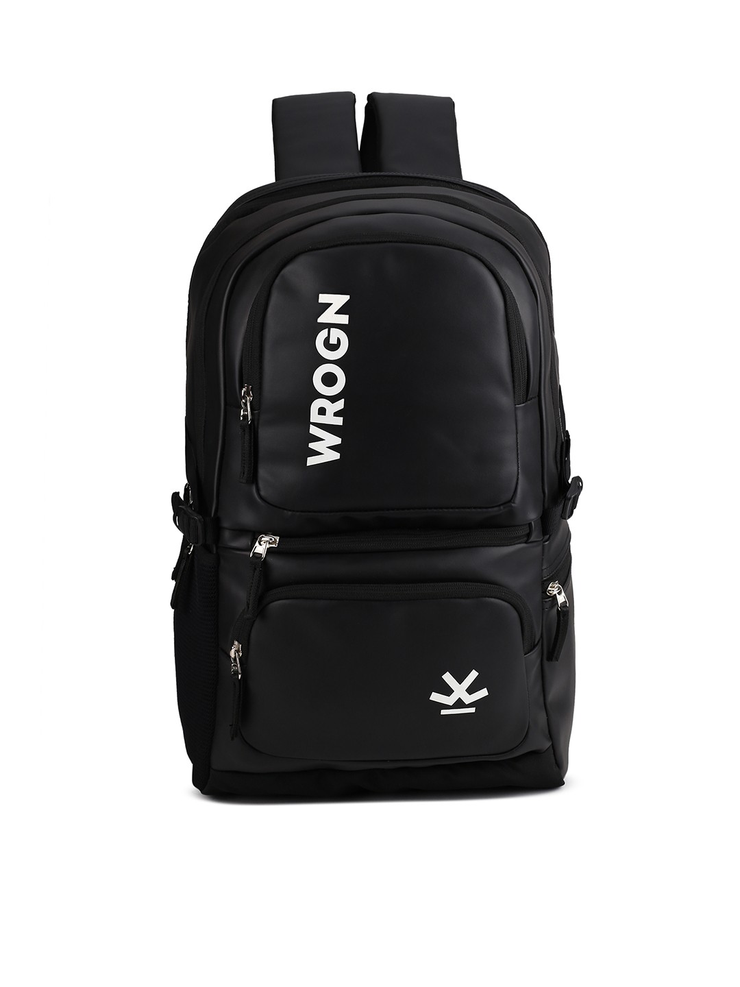 

WROGN Laptop Backpack With Rain Cover, Black