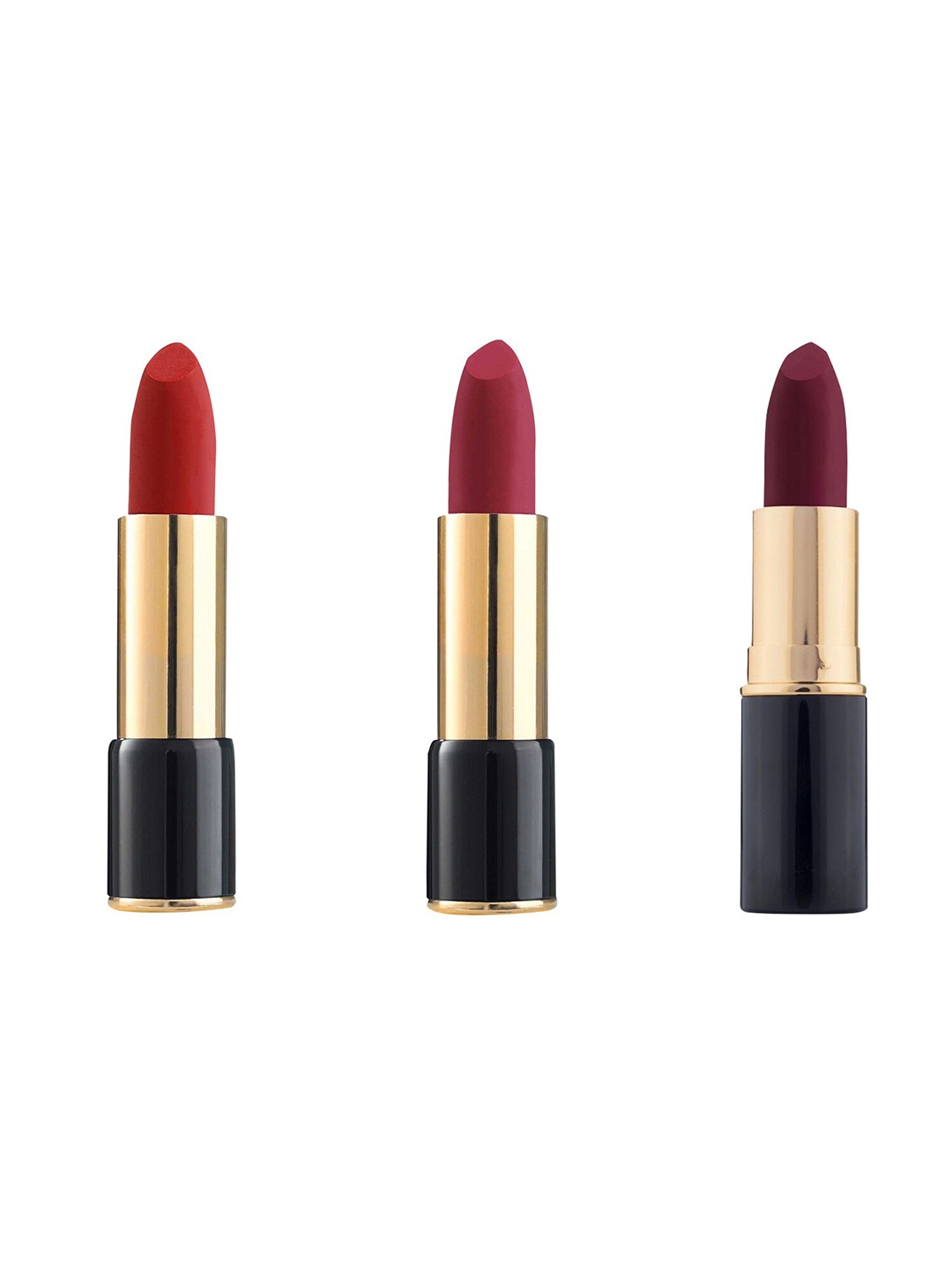 

BlushBee Beauty Set of 3 Nourishing Vegan Lipsticks - BB01 + BB02 + BB08, Pink