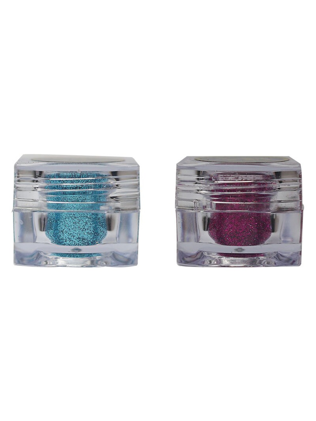 

Veoni BELLE Set Of 2 Loose Glitter Eyeshadow-5g Each- Turquoise 05-Sahpire Pink 16, Blue
