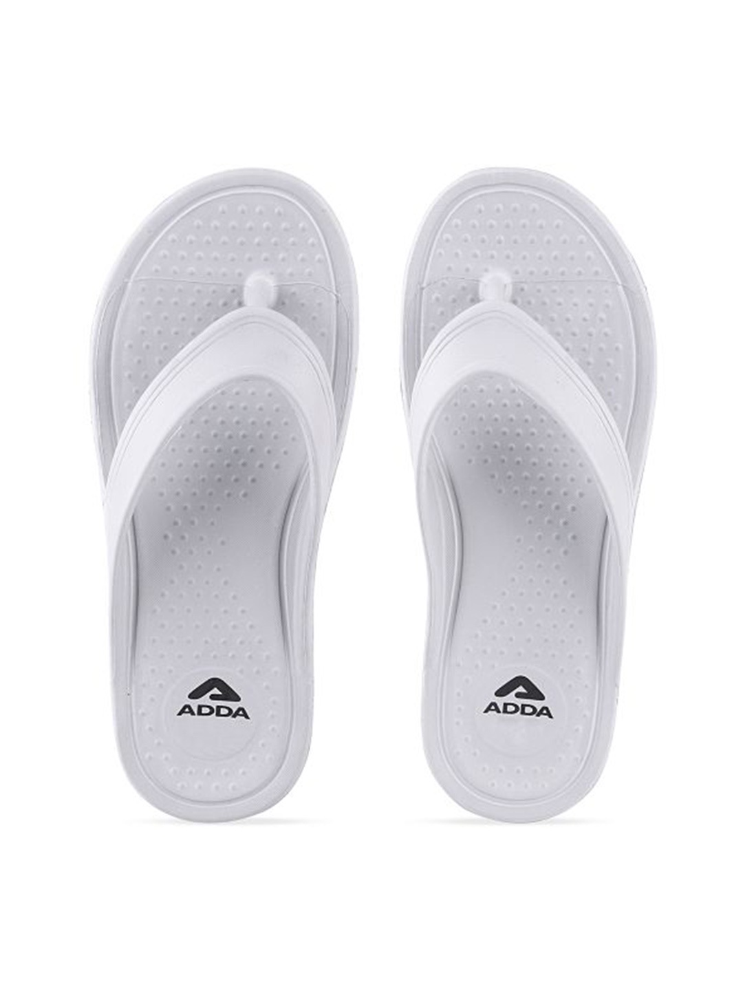 

Adda Women Open Toe Rubber Thong Flip-Flops, Grey