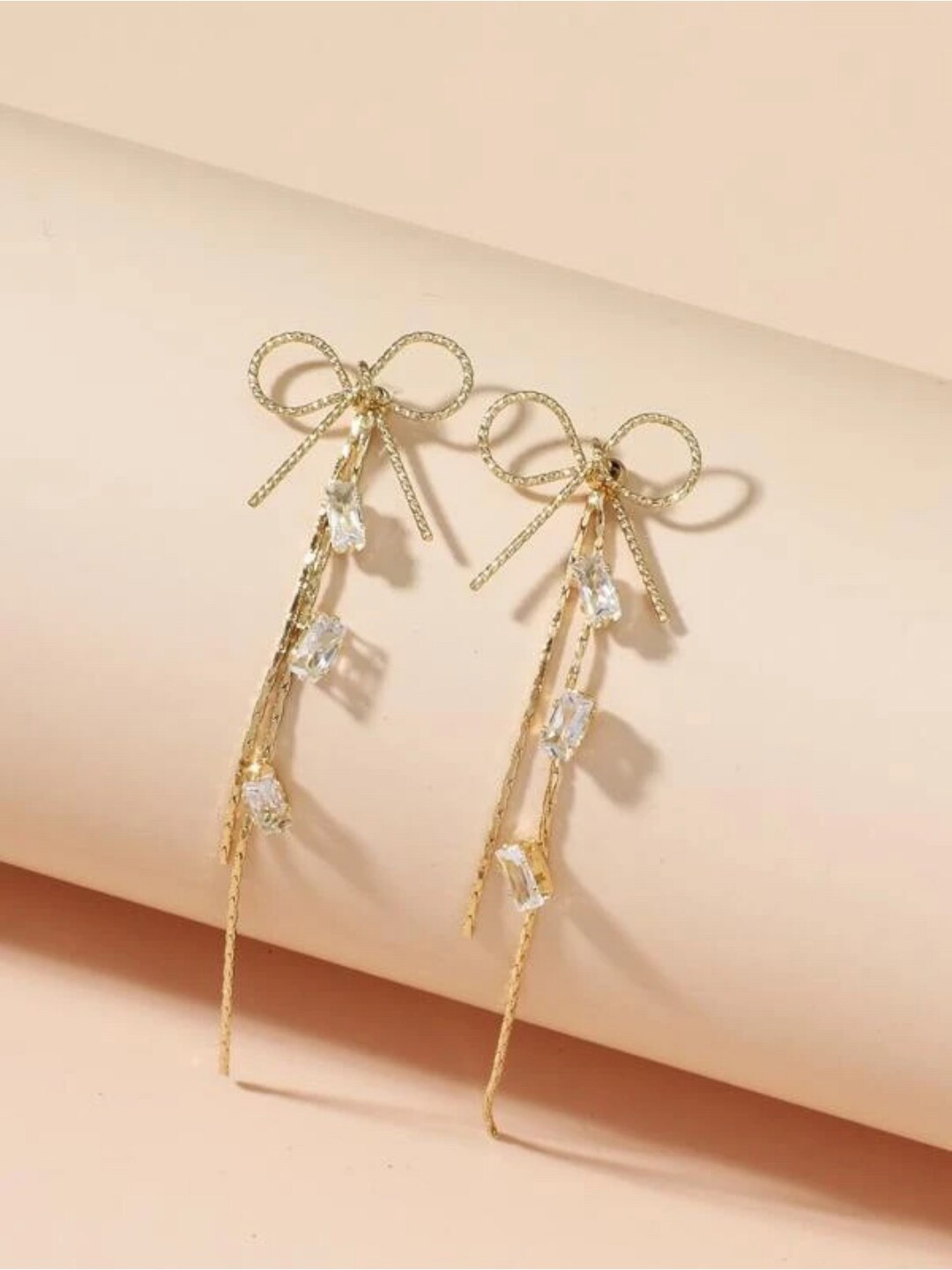 

SALTY Gold-Plated Contemporary Drop Earrings