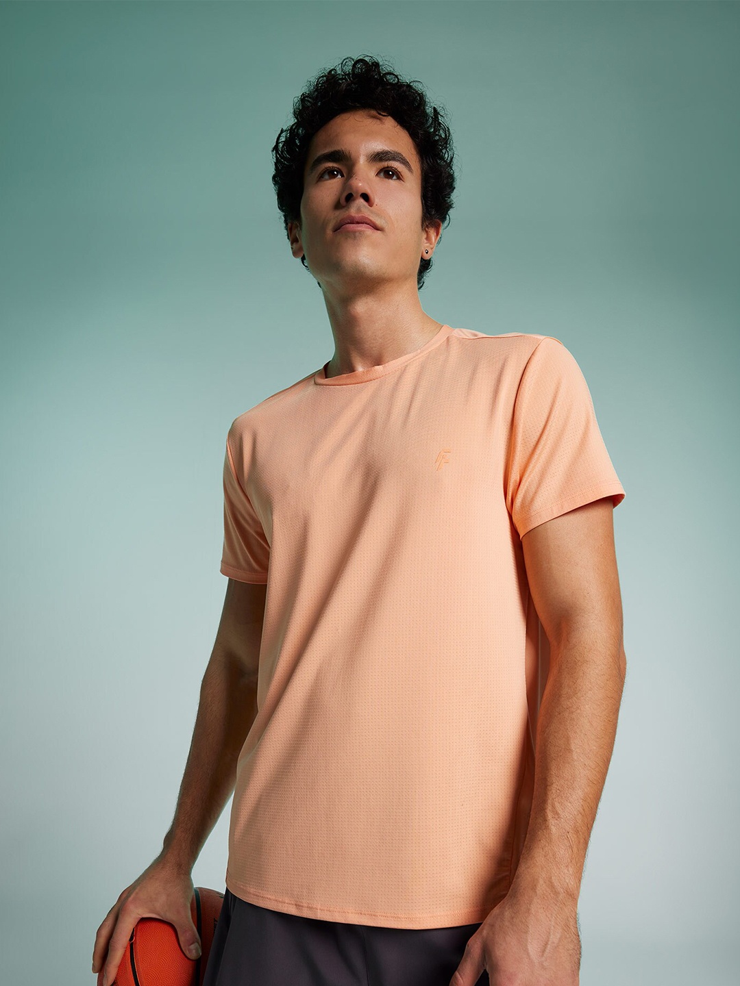 

DeFacto Round Neck Short Sleeves T-shirt, Orange