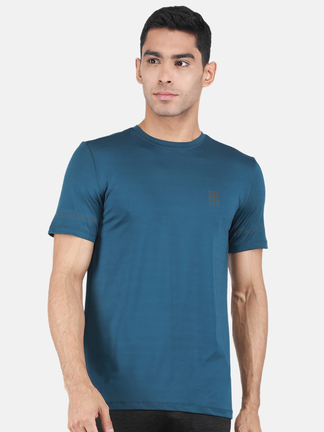 

rock.it Round Neck Slim Fit T-shirt, Teal