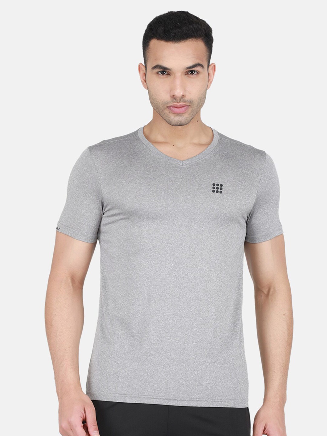 

rock.it V-Neck Casual T-shirt, Grey