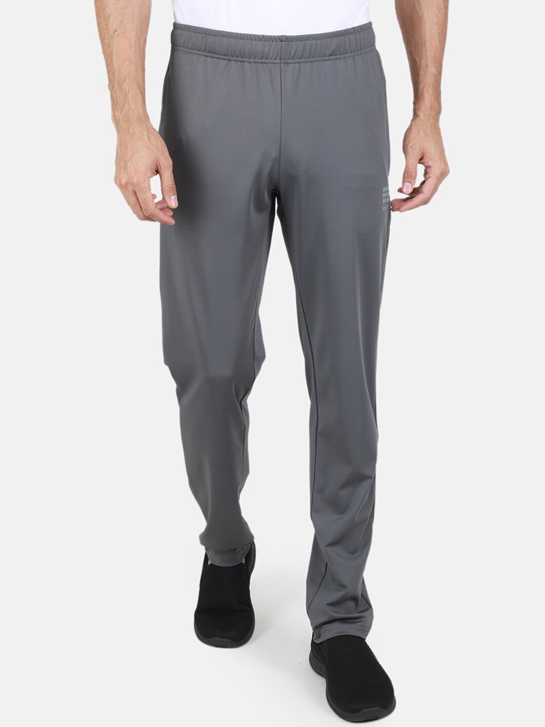 

rock.it Men Mid Rise Regular Fit Track Pants, Grey