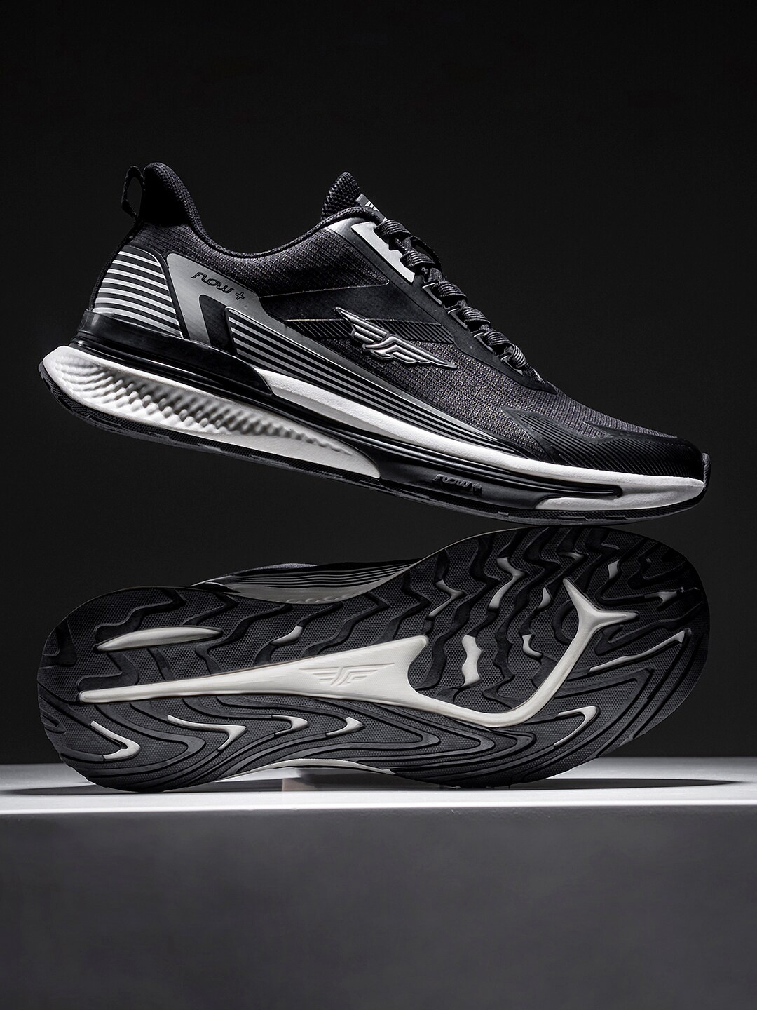 

Red Tape Men Textile Walking Sports Shoes, Black