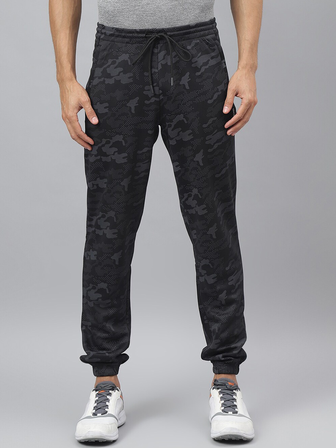 

Alcis Men Anti-Static Slim-Fit Training Track Pants, Black