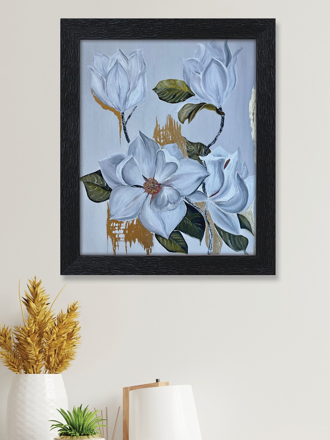 

nest ART Blue & Green Floral Printed Wall Art