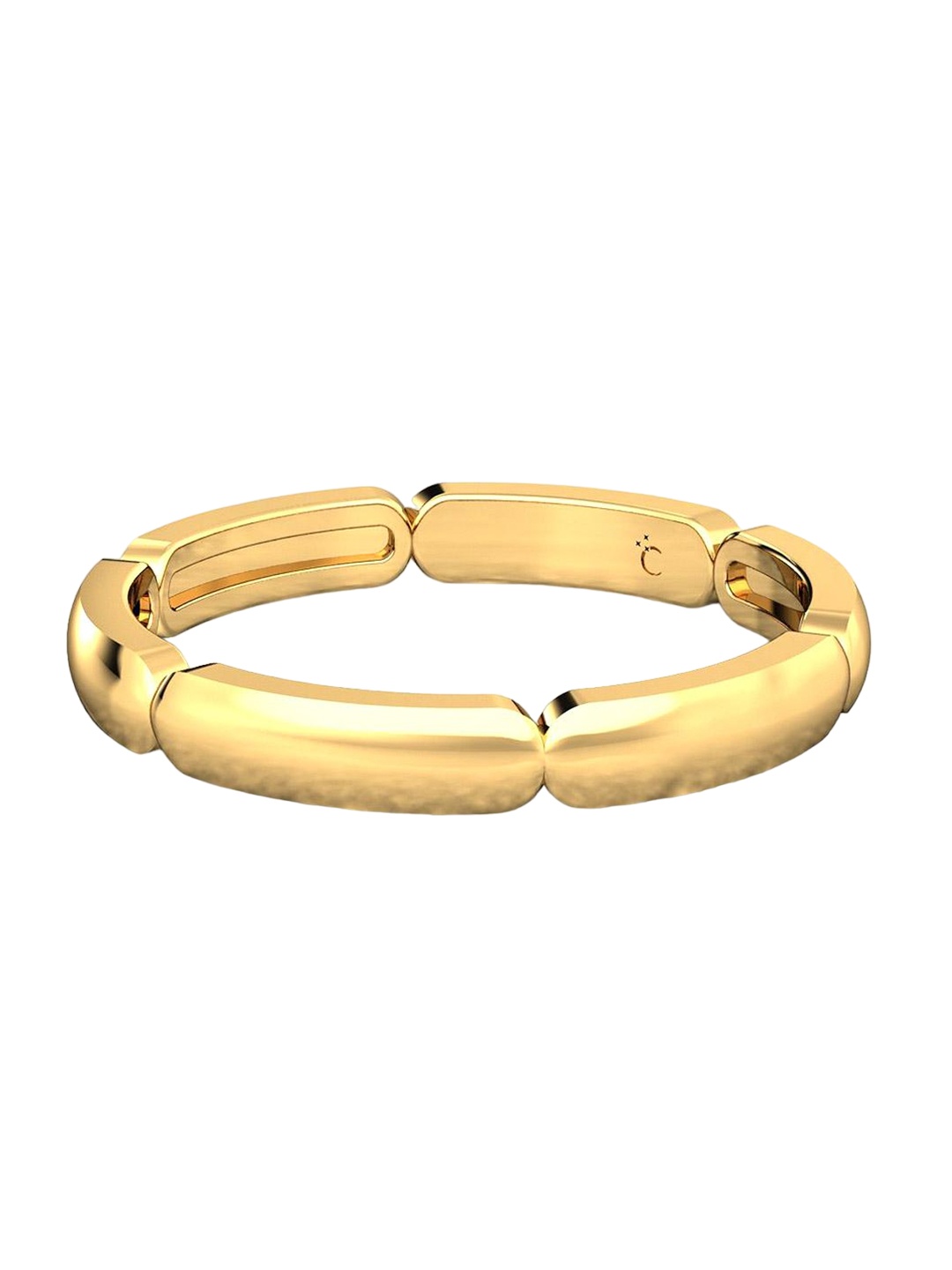 

CANDERE A KALYAN JEWELLERS COMPANY 22KT BIS Hallmark Gold Finger Ring-2.82gm