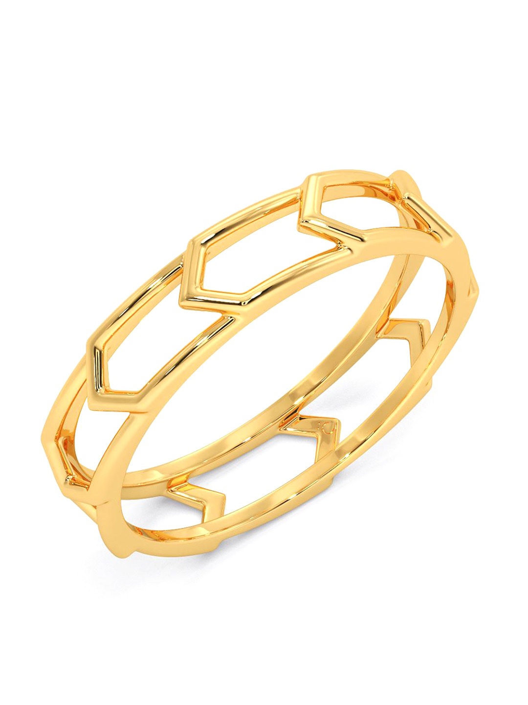 

CANDERE A KALYAN JEWELLERS COMPANY 18KT Gold Ring- 1.64 gm