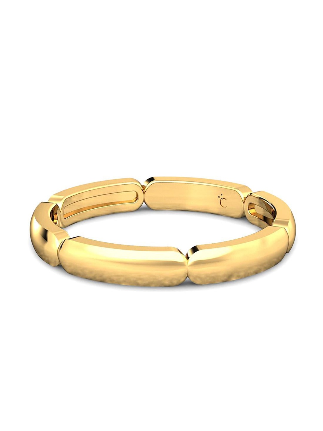 

CANDERE A KALYAN JEWELLERS COMPANY 14KT BIS Hallmark Gold Finger Ring-2.13gm