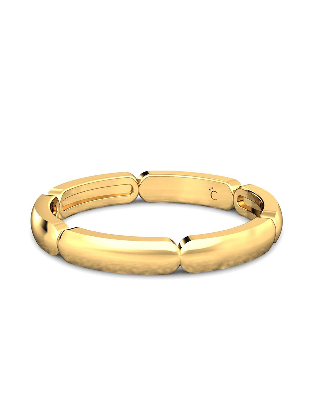 

CANDERE A KALYAN JEWELLERS COMPANY 22KT BIS Hallmark Gold Finger Ring-2.97gm