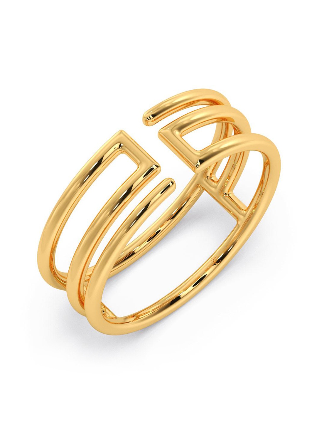 

CANDERE A KALYAN JEWELLERS COMPANY 18KT BIS Hallmark Gold Ring - 2.82 gm