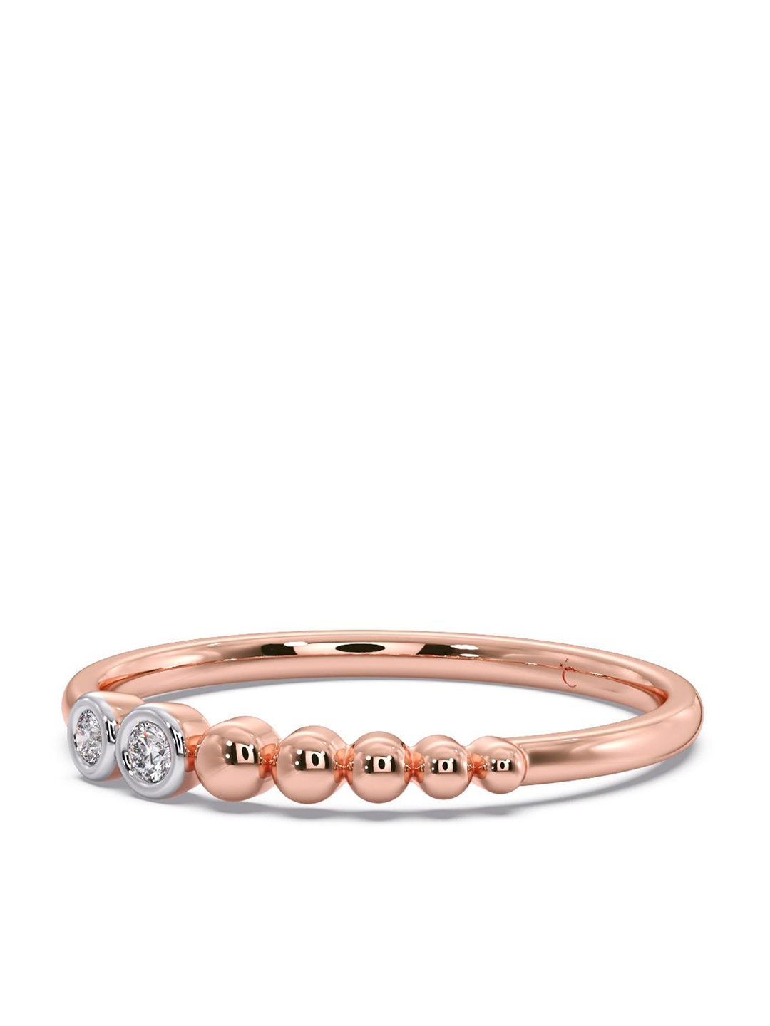 

CANDERE A KALYAN JEWELLERS COMPANY 18KT Rose Gold Diamond Ring - 1.52 g