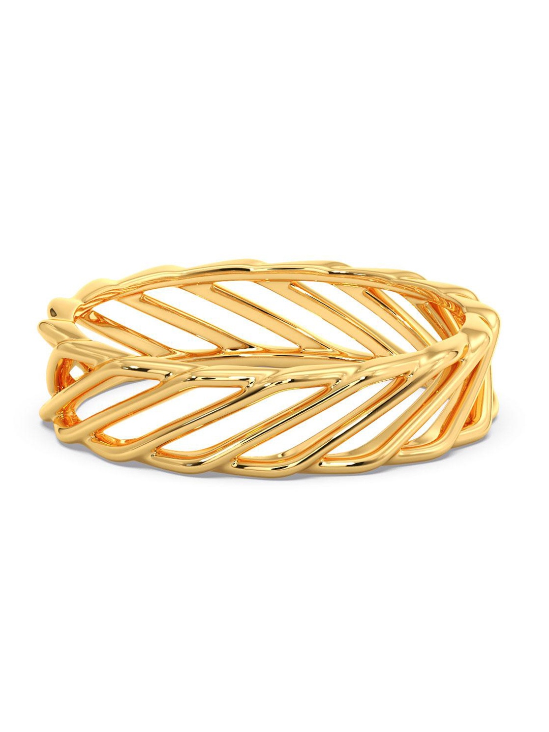 

CANDERE A KALYAN JEWELLERS COMPANY 14KT Gold Ring- 1.92 gm