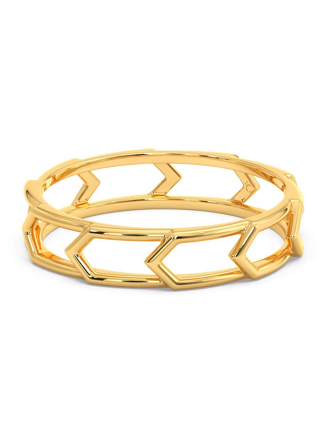 

CANDERE A KALYAN JEWELLERS COMPANY 18KT Gold Ring-2.04 g