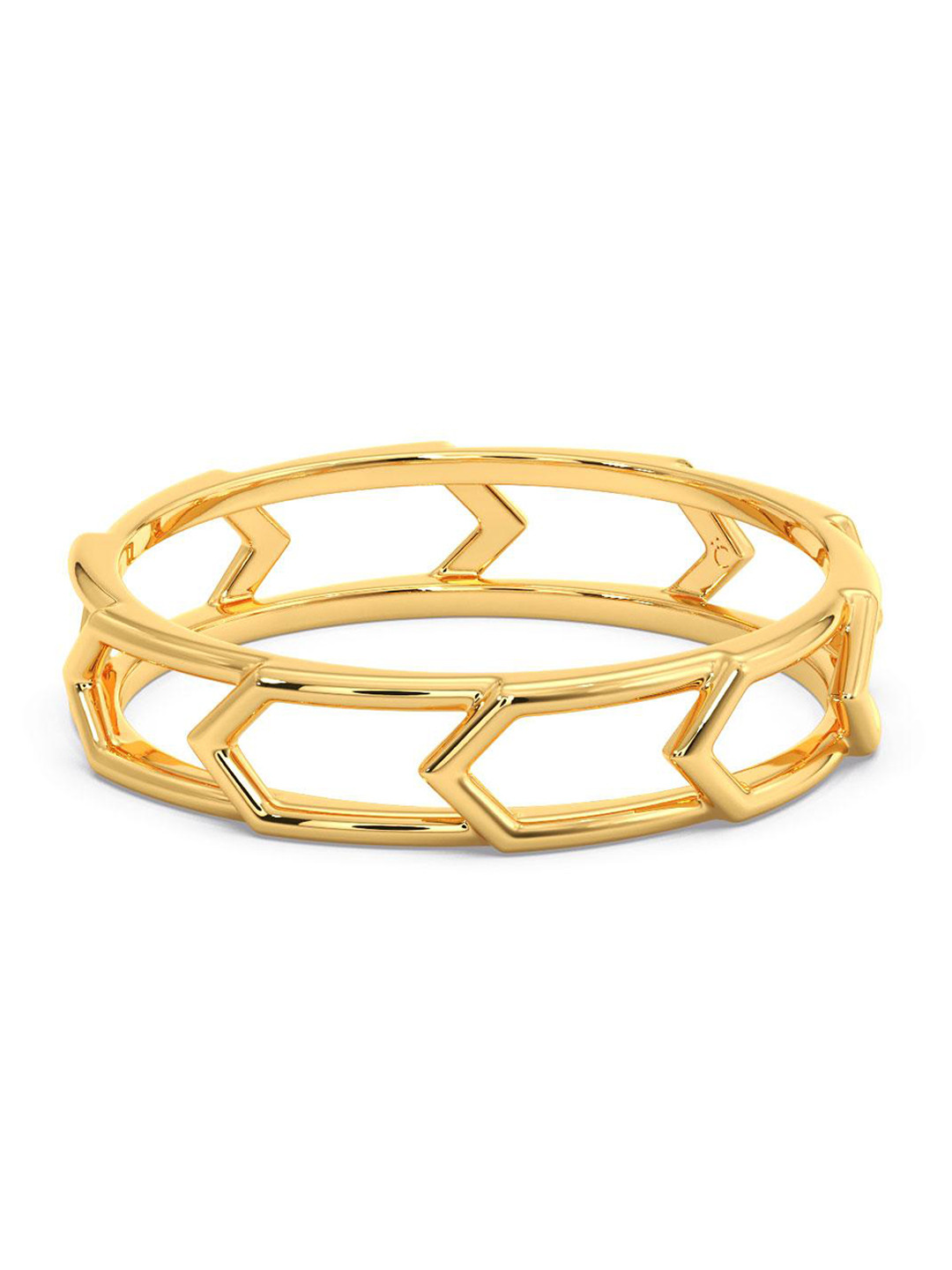 

CANDERE A KALYAN JEWELLERS COMPANY 14KT Gold Ring-1.68 g