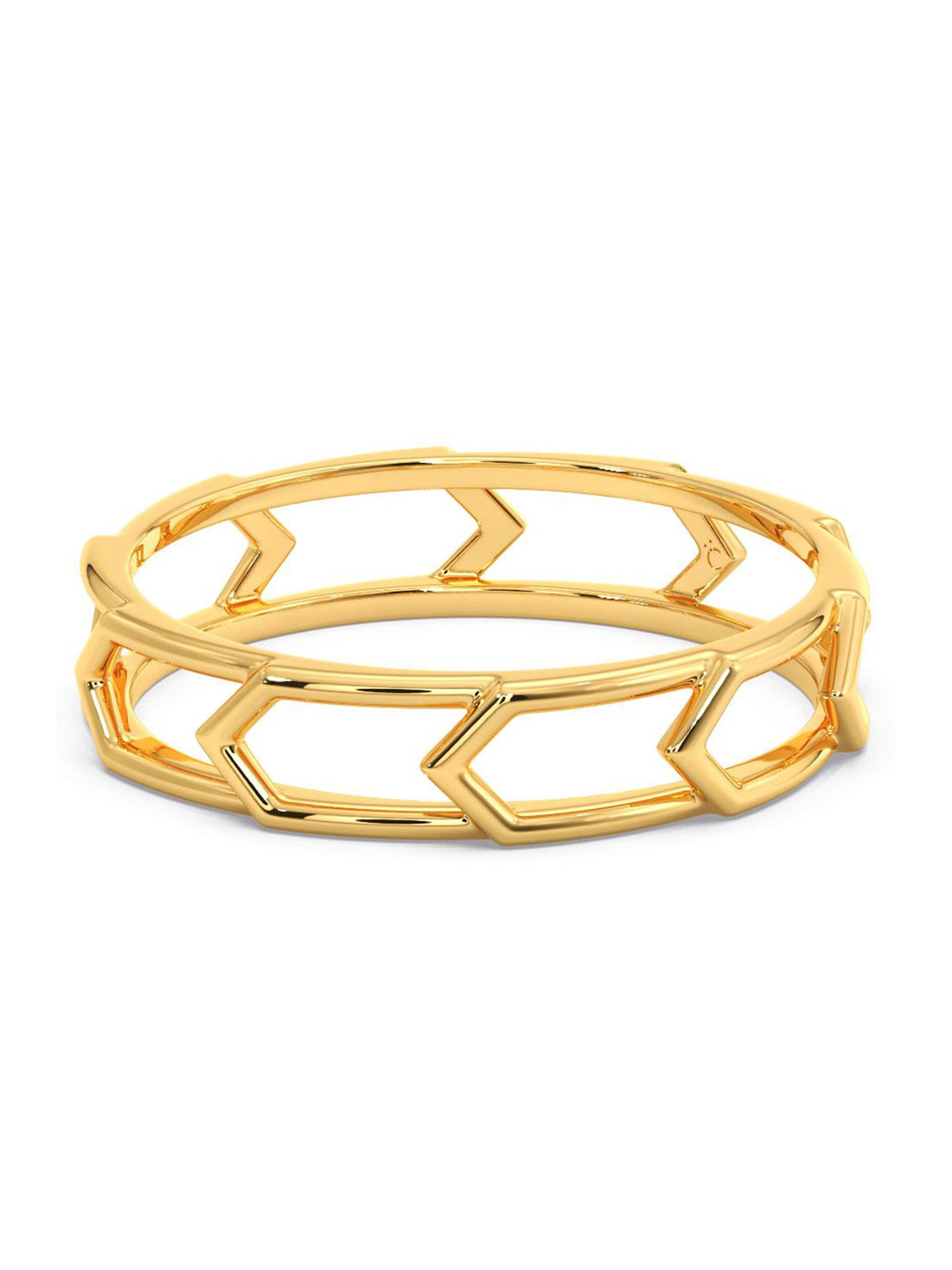 

CANDERE A KALYAN JEWELLERS COMPANY 18KT Gold Ring- 2.08 gm