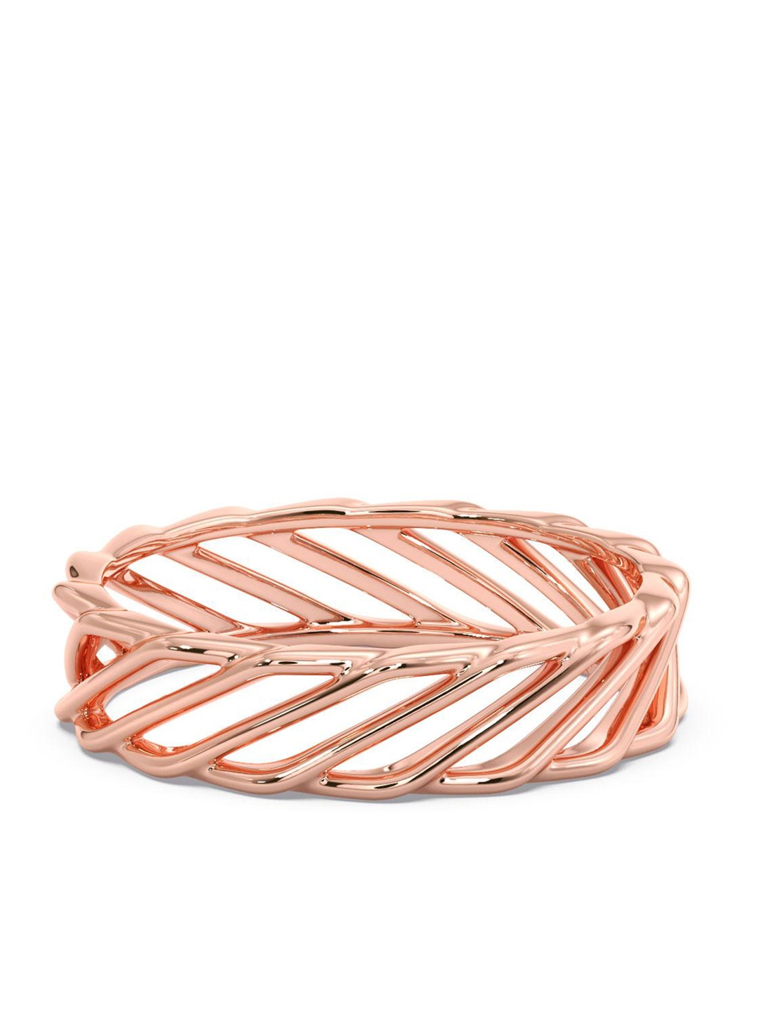 

CANDERE A KALYAN JEWELLERS COMPANY 18KT Rose Gold Ring-2.04 g