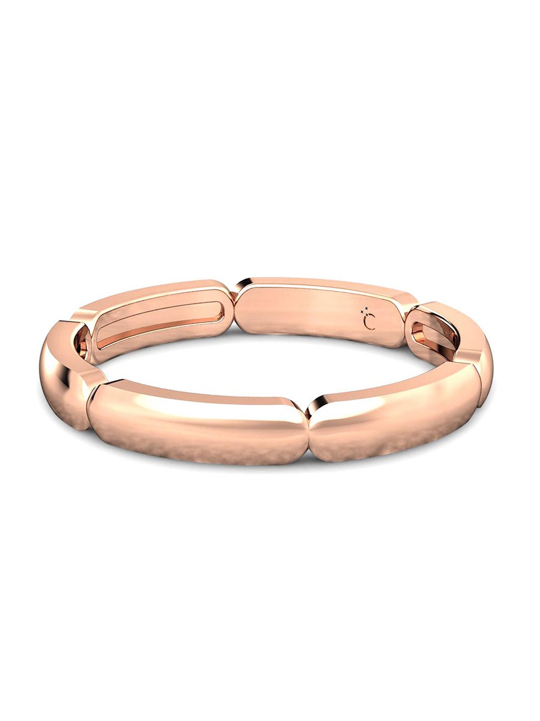 

CANDERE A KALYAN JEWELLERS COMPANY 14KT Rose Gold Ring-1.7 g