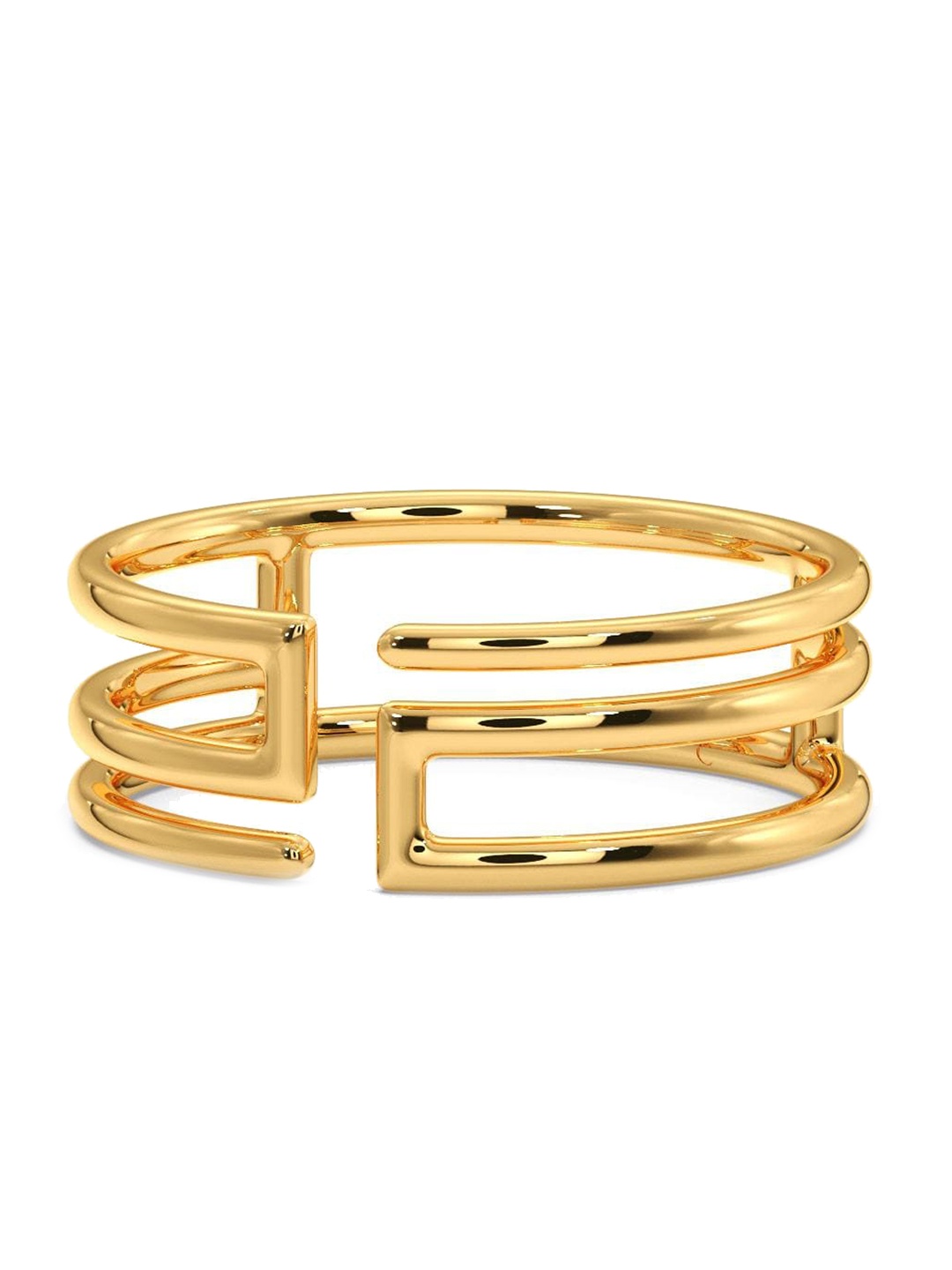 

CANDERE A KALYAN JEWELLERS COMPANY 14KT Gold Ring-2.46 gm