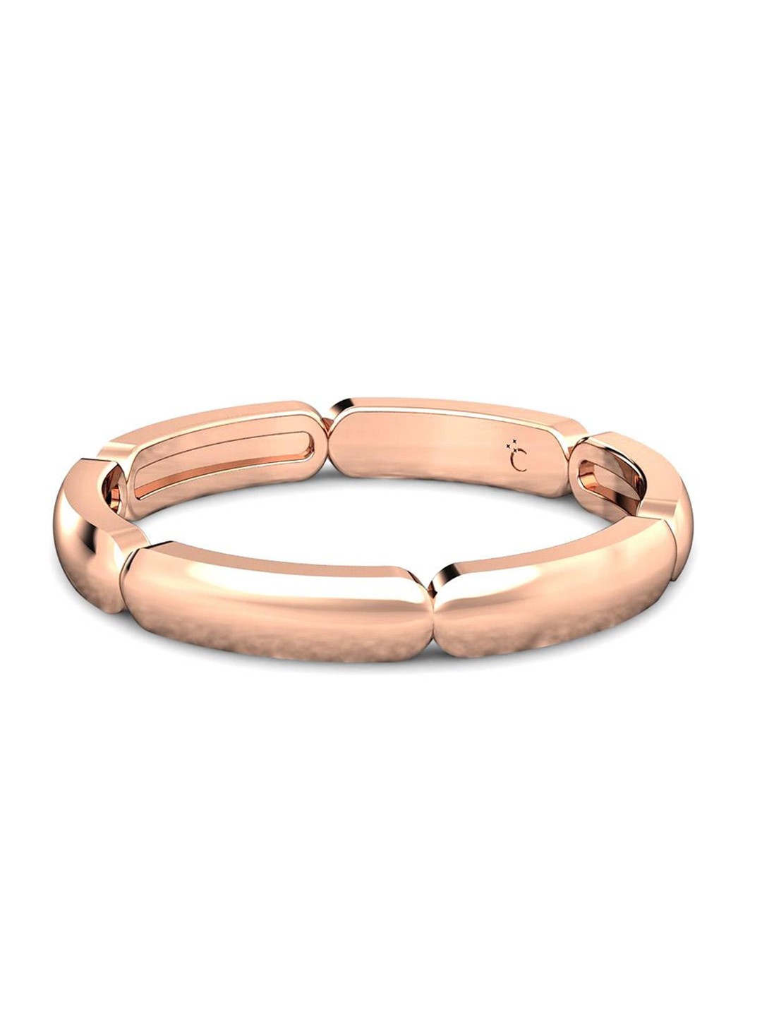 

CANDERE A KALYAN JEWELLERS COMPANY 22KT Rose Gold Ring- 2.92 gm