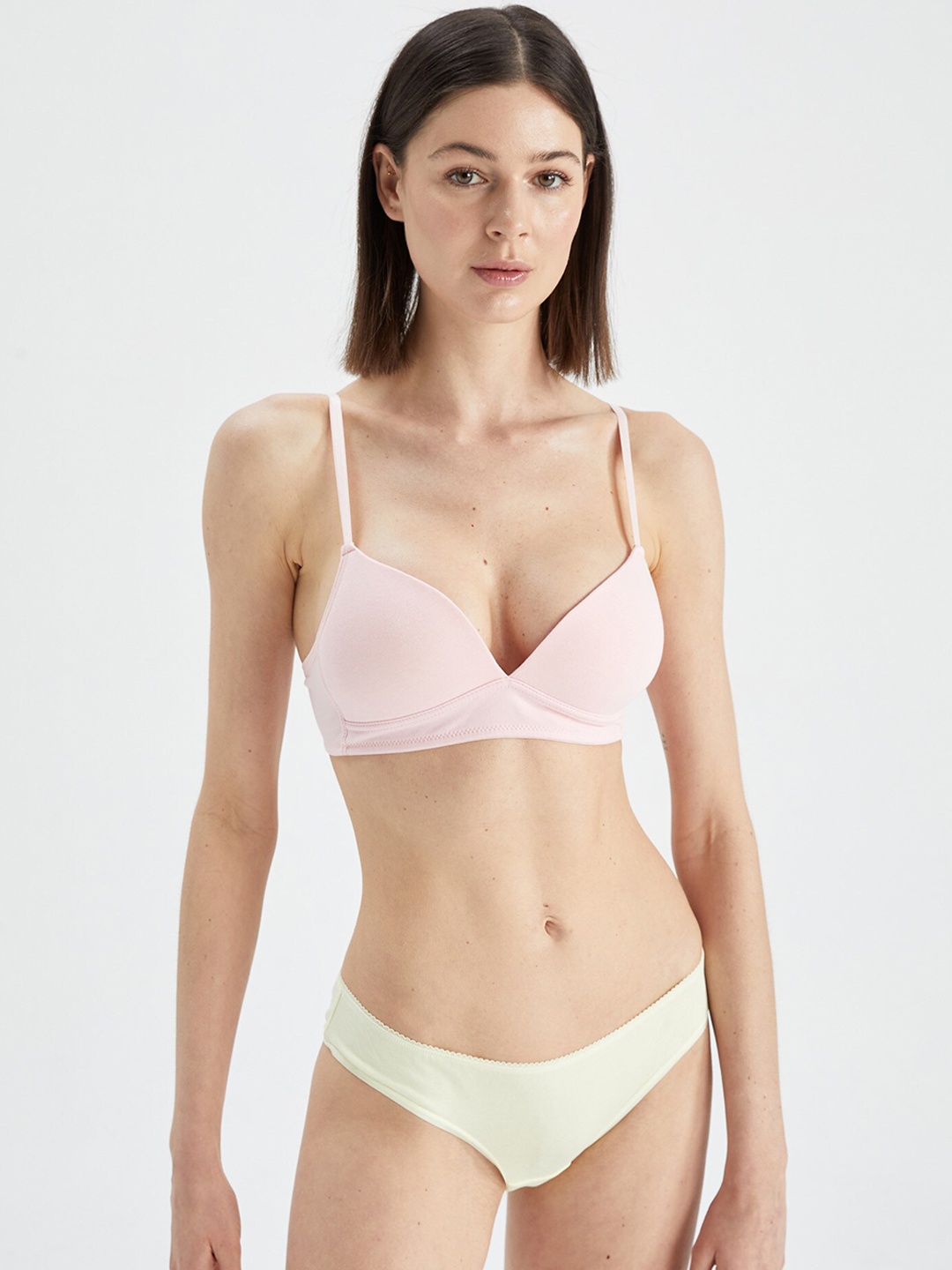 

DeFacto Women Pack Of 2 Assorted Mid-Rise Basic Briefs