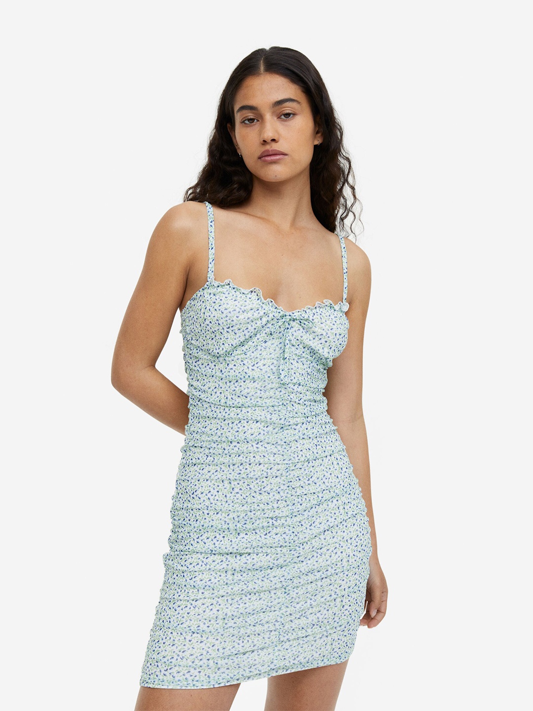 

H&M Draped Dress, White