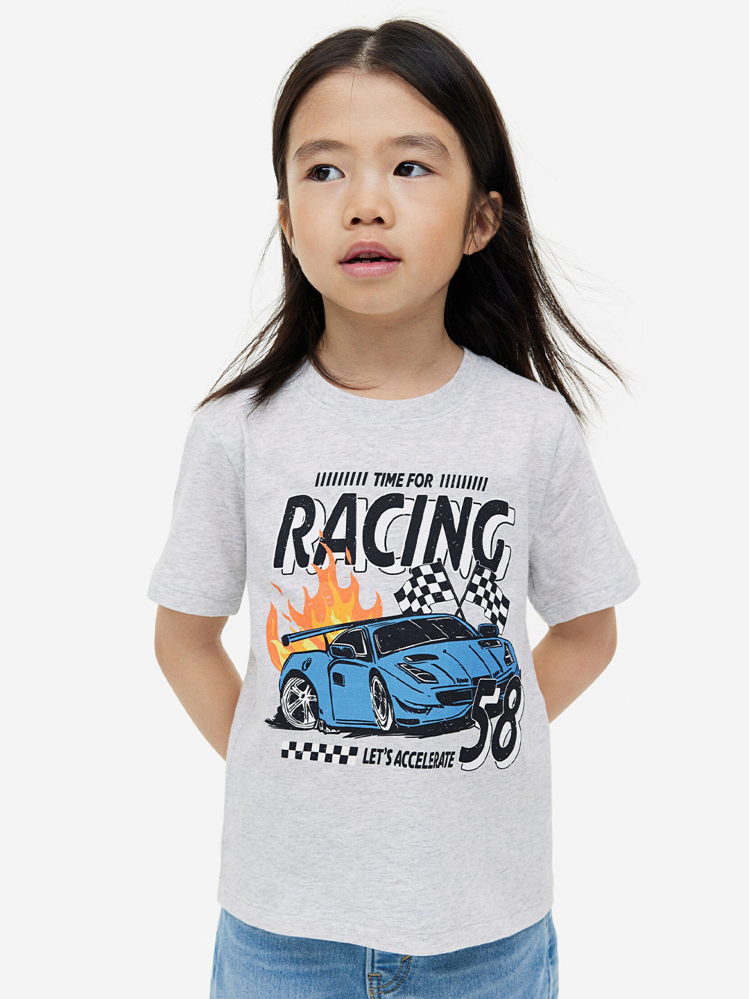 

H&M Boys 2-Pack Printed T-shirts, Blue