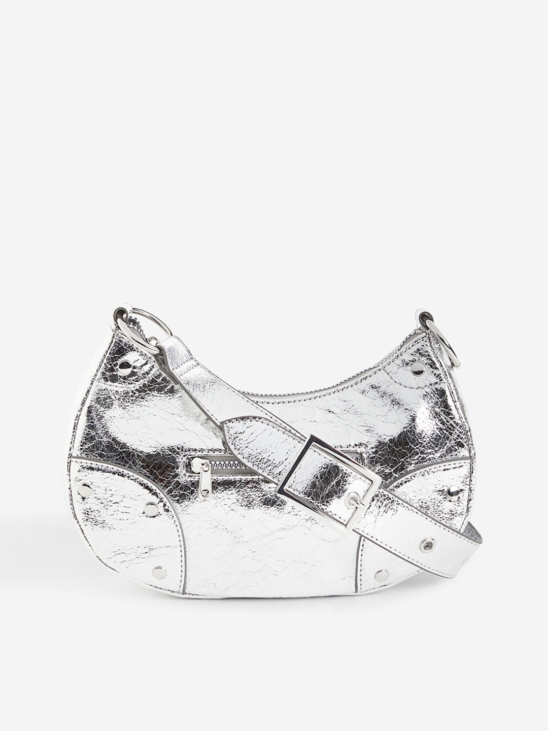 

H&M Small Shoulder Bag, Silver