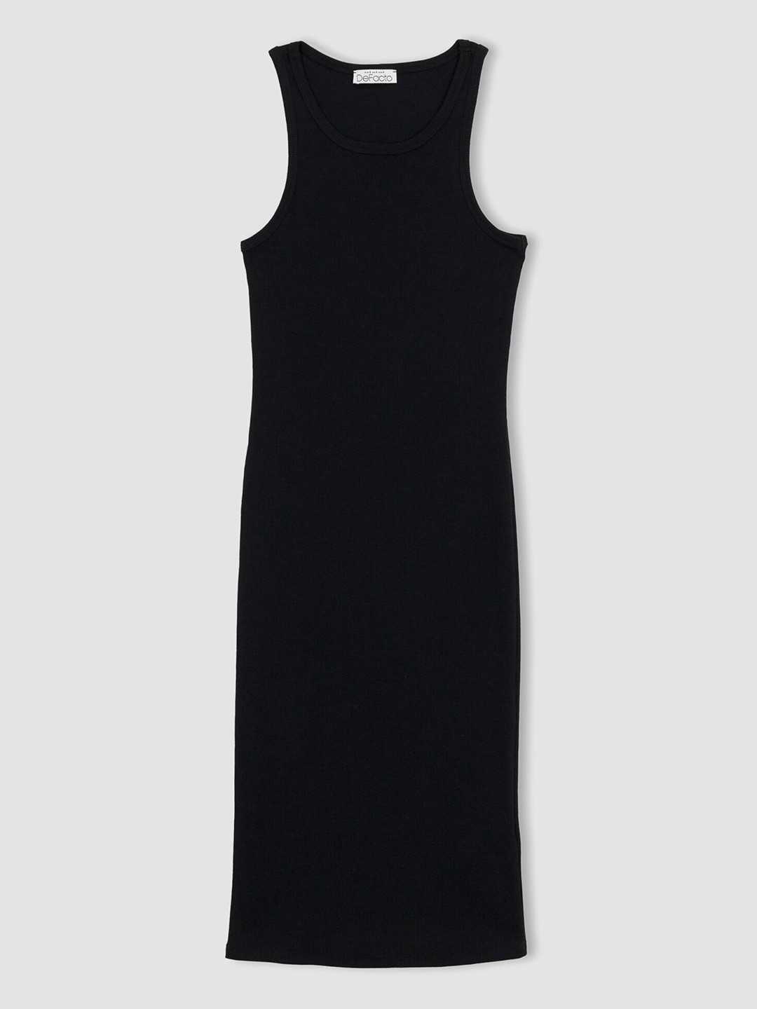 

DeFacto Midi Bodycon Dress, Black