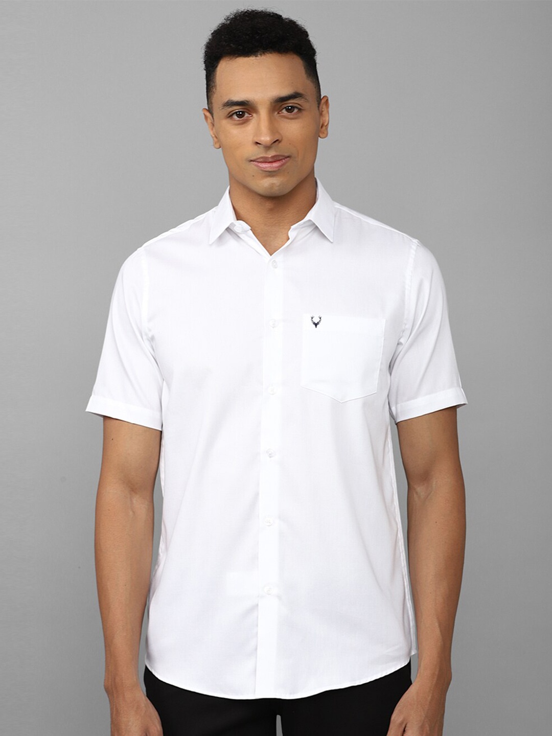 

Allen Solly Slim Fit Opaque Casual Shirt, White