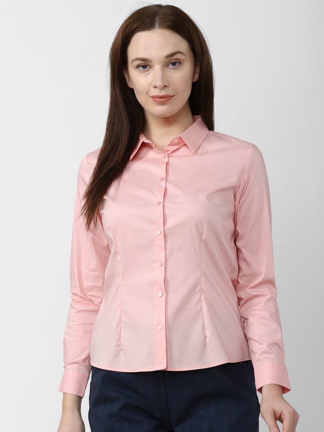 

Van Heusen Woman Formal Shirt, Pink