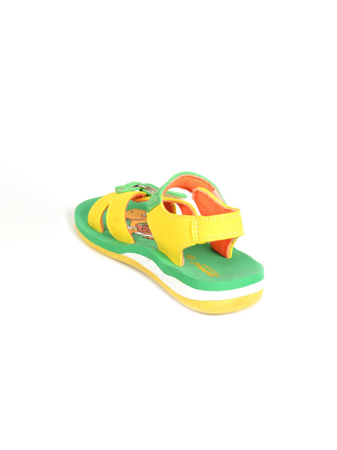 

Ajanta Boys Colourblocked Comfort Sandals, Yellow