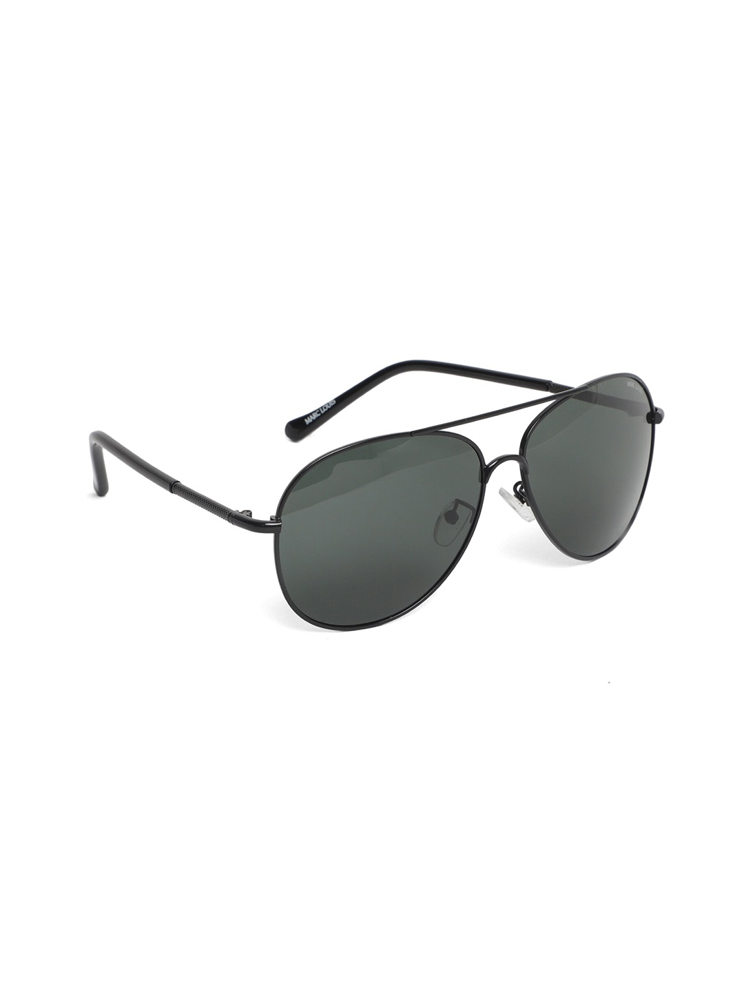 

MARC LOUIS Lens & Aviator Sunglasses with UV Protected Lens ML D8860, Black