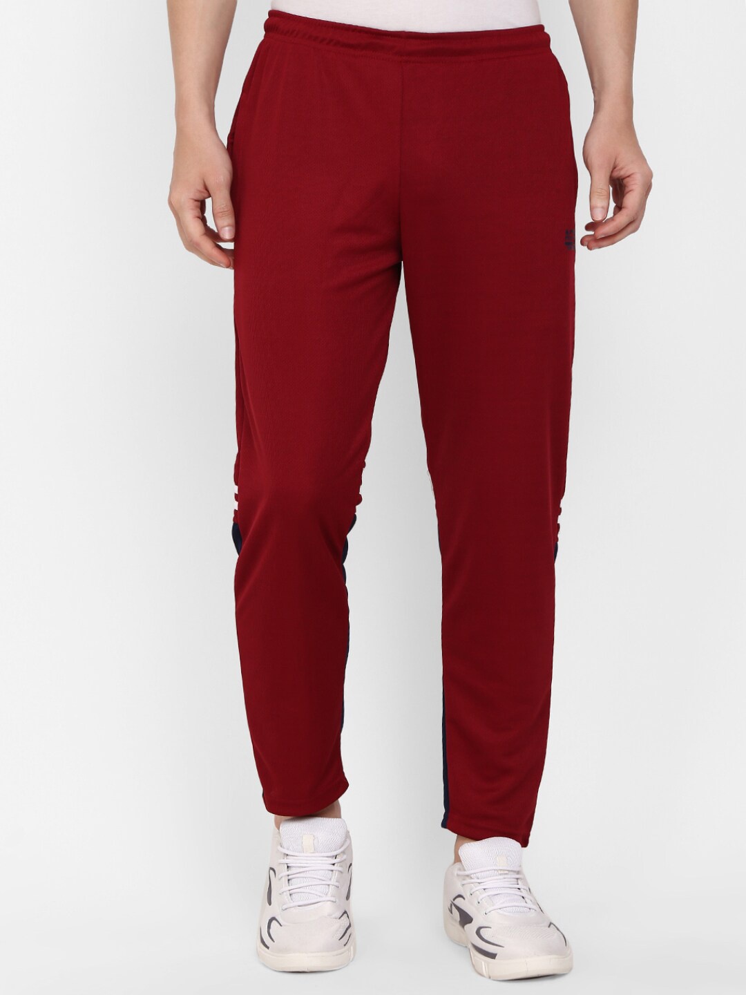 

V-Mart Men Regular Fit Cotton Track Pant, Maroon