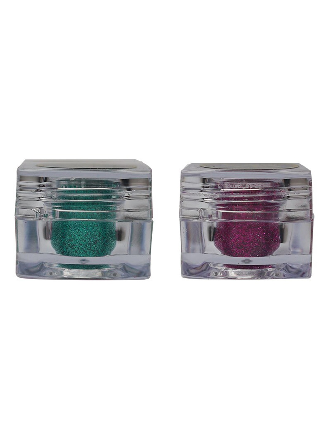 

Veoni BELLE Set Of 2 HD Holographic Eye Shadows 5 g Each - Sea Green 12 & Saphire Pink 16