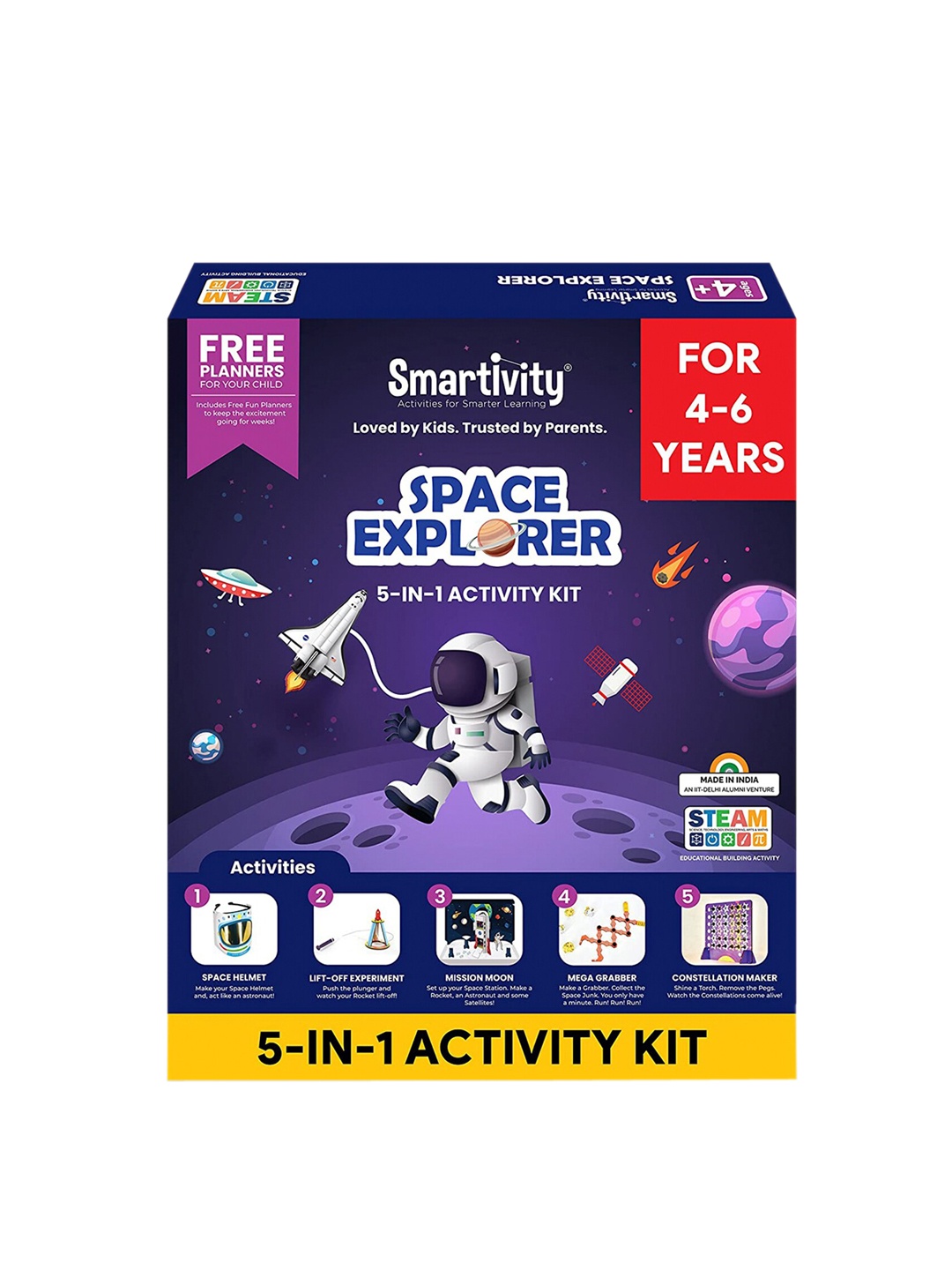 

Smartivity Mission Moon Activity Kit, Off white