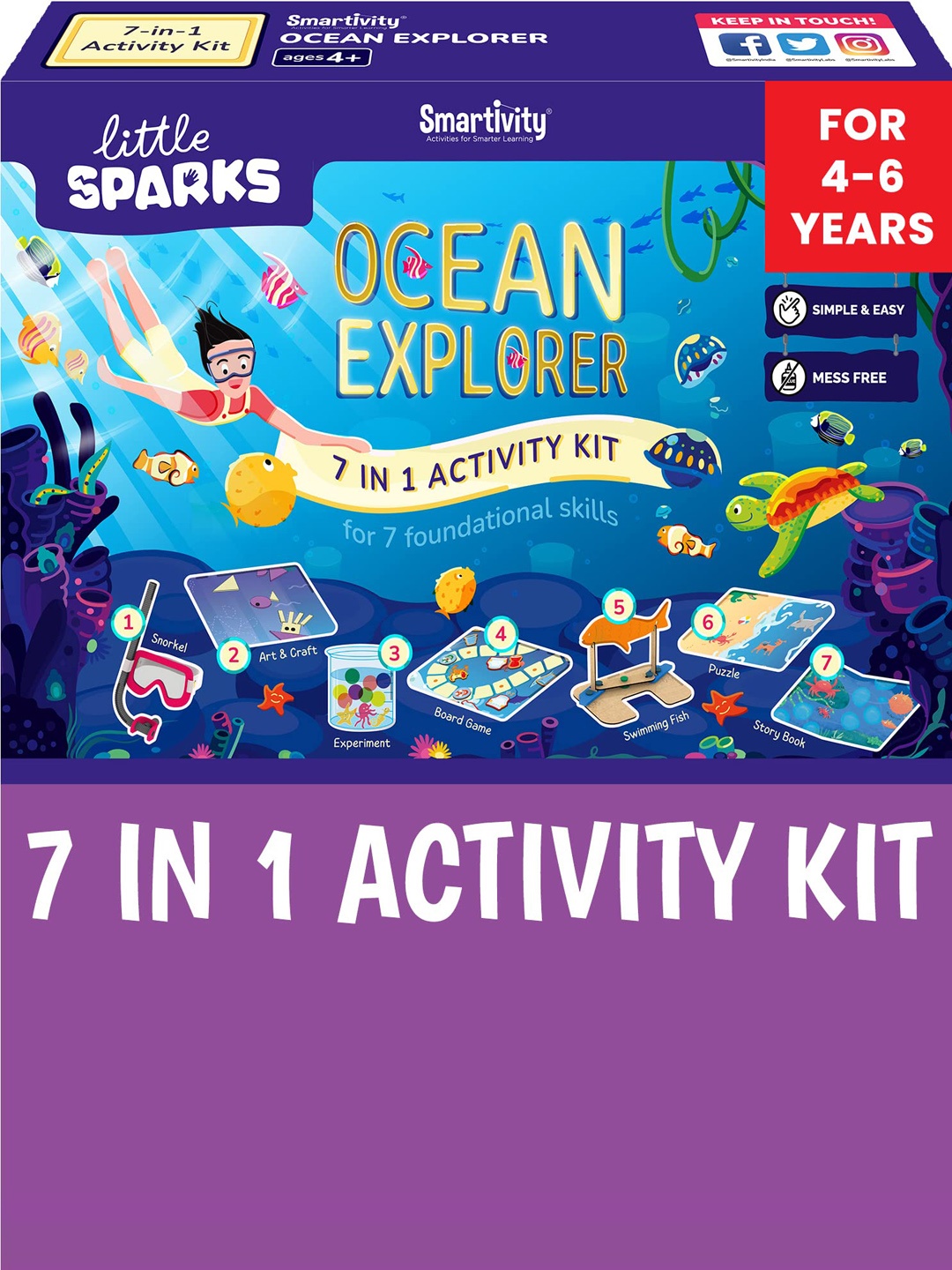 

Smartivity Ocean Explorer, Purple