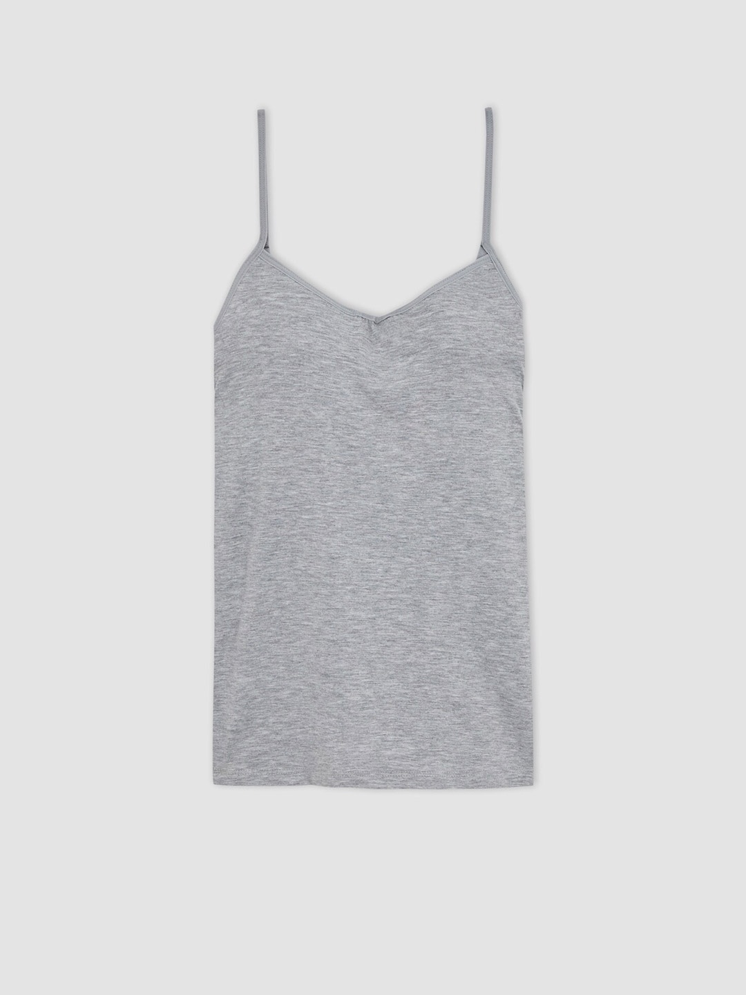 

DeFacto Sleeveless Casual Camisole, Grey