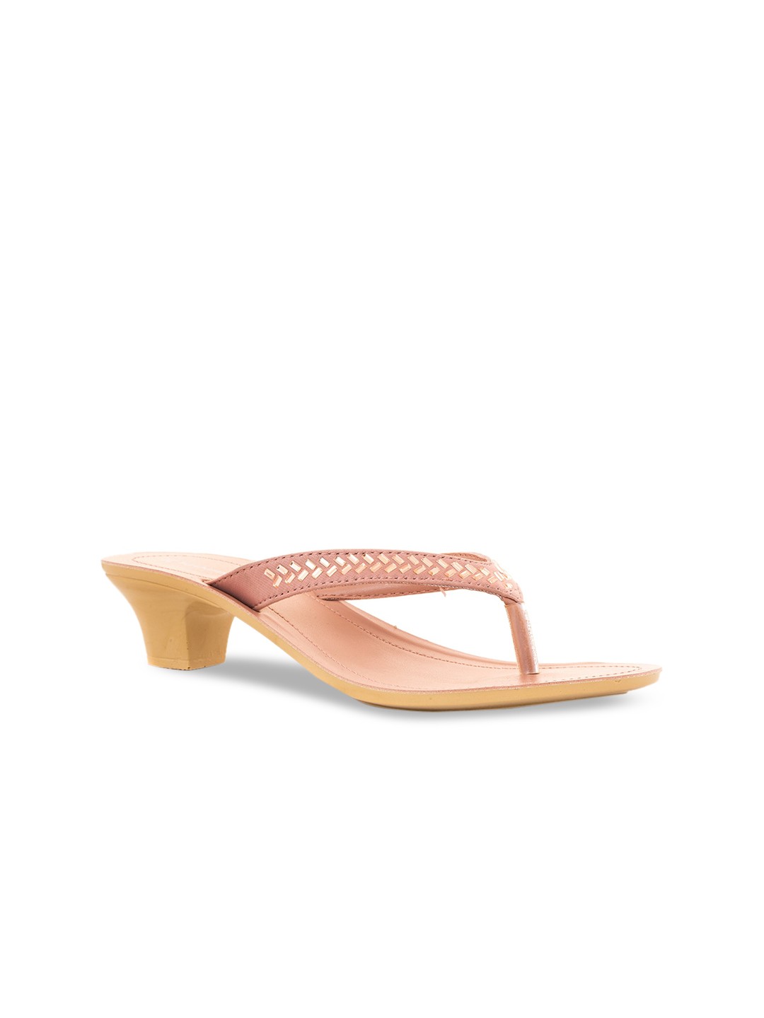 

Khadims Embellished Block Heels, Pink