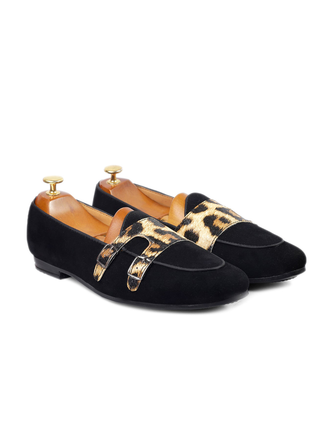 

Bxxy Men Printed Slip-On Shoes, Black