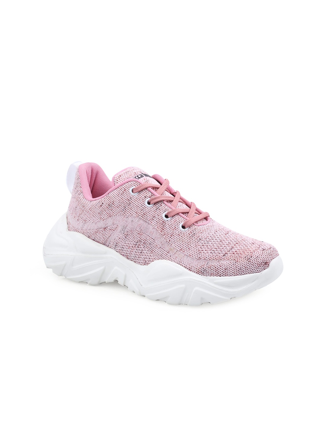 

bacca bucci Women Woven Design Sneakers, Pink