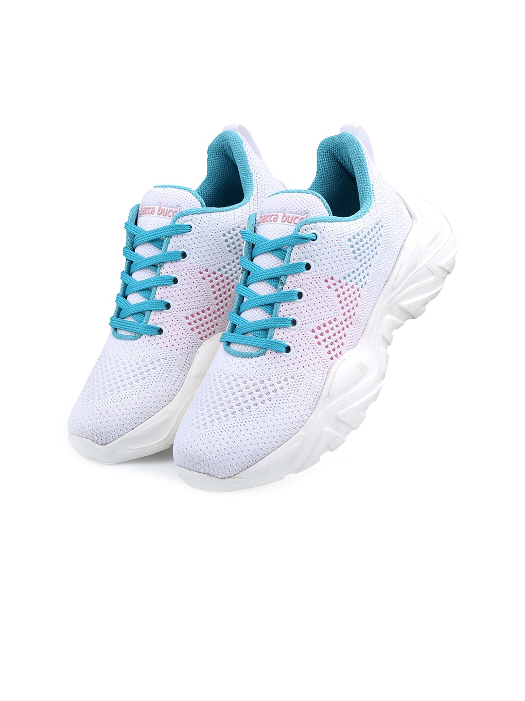 

bacca bucci Women Woven Design Sneakers, White