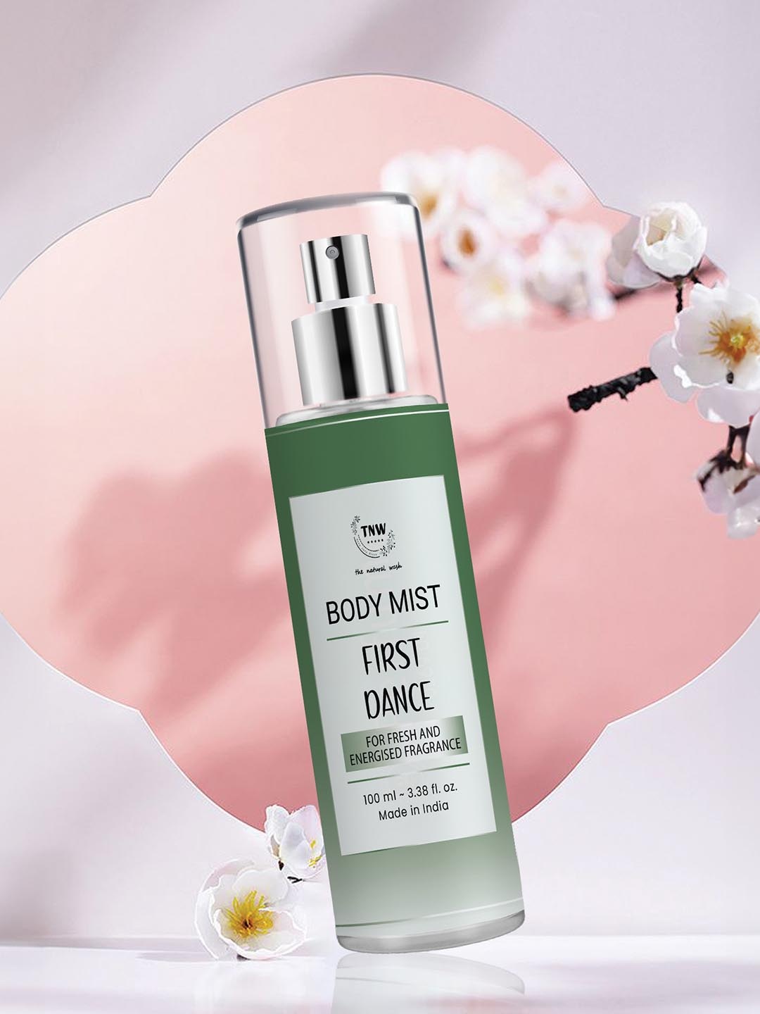 

TNW the natural wash First Dance Long Lasting Body Mist - 100 ml, Green