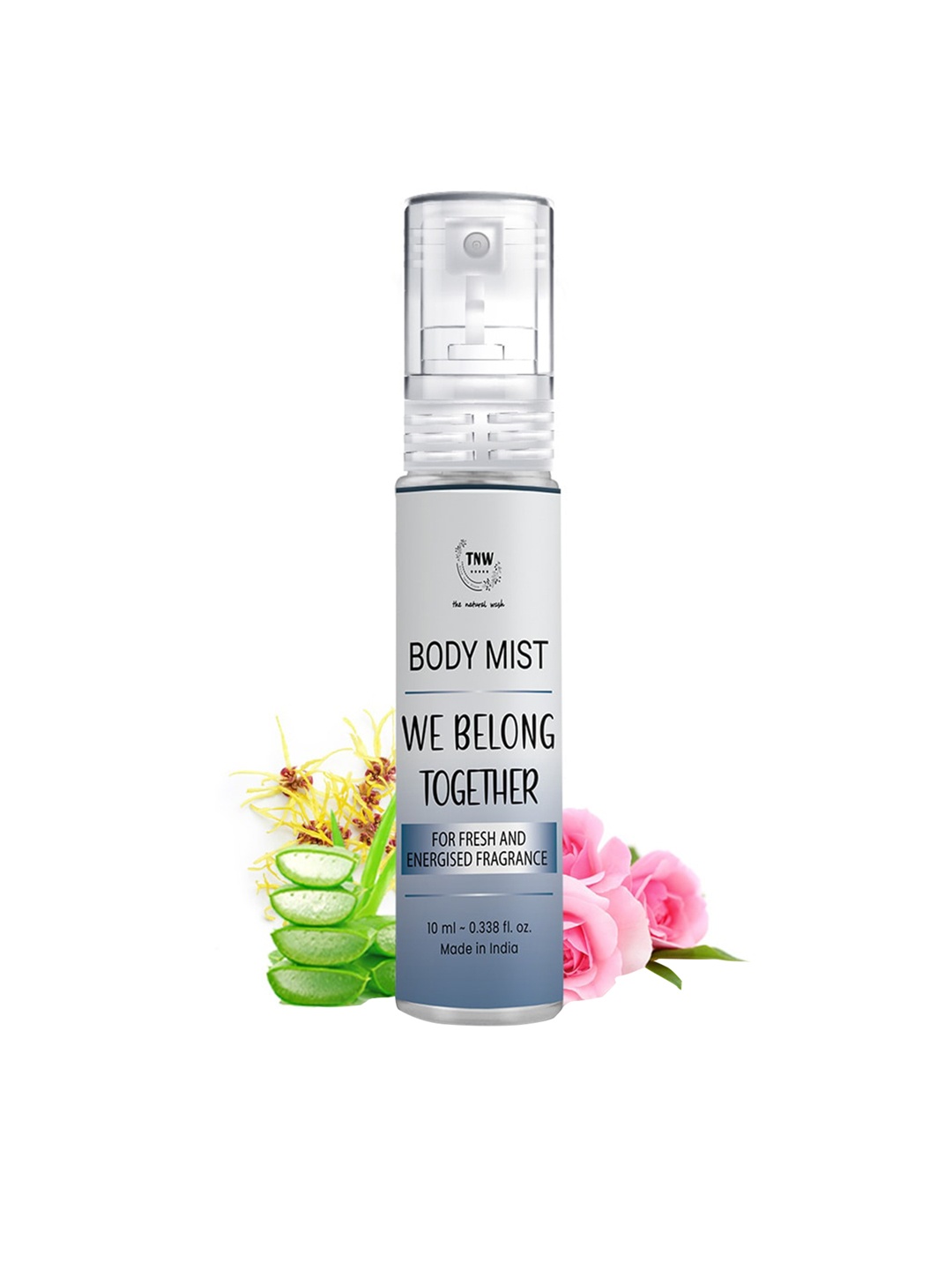 

TNW the natural wash We Belong Together Long Lasting Mini Body Mist - 10 ml, Blue