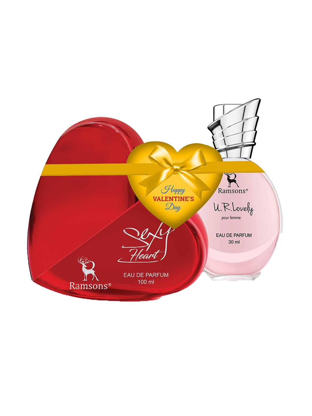 

Ramsons Sexy Heart & U R Lovely Eau De Parfum, Multi