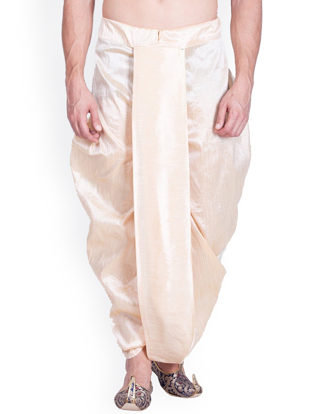 

ROYAL KURTA Ready To Wear Dhotis, Gold