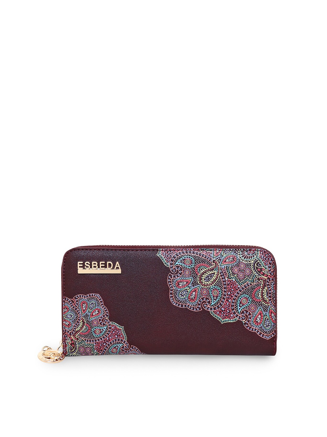 

ESBEDA Women Ethnic Motifs Printed Wallet, Red